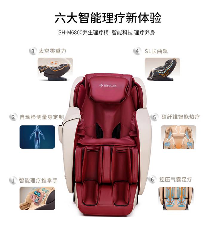 KS体育直播健身器材-家用智能按摩椅SH-M6800-1