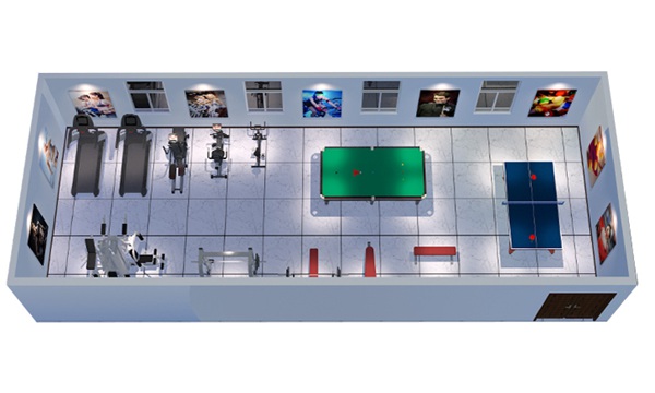 100平方健身房配置方案-广西KS体育直播体育健身器材有限公司