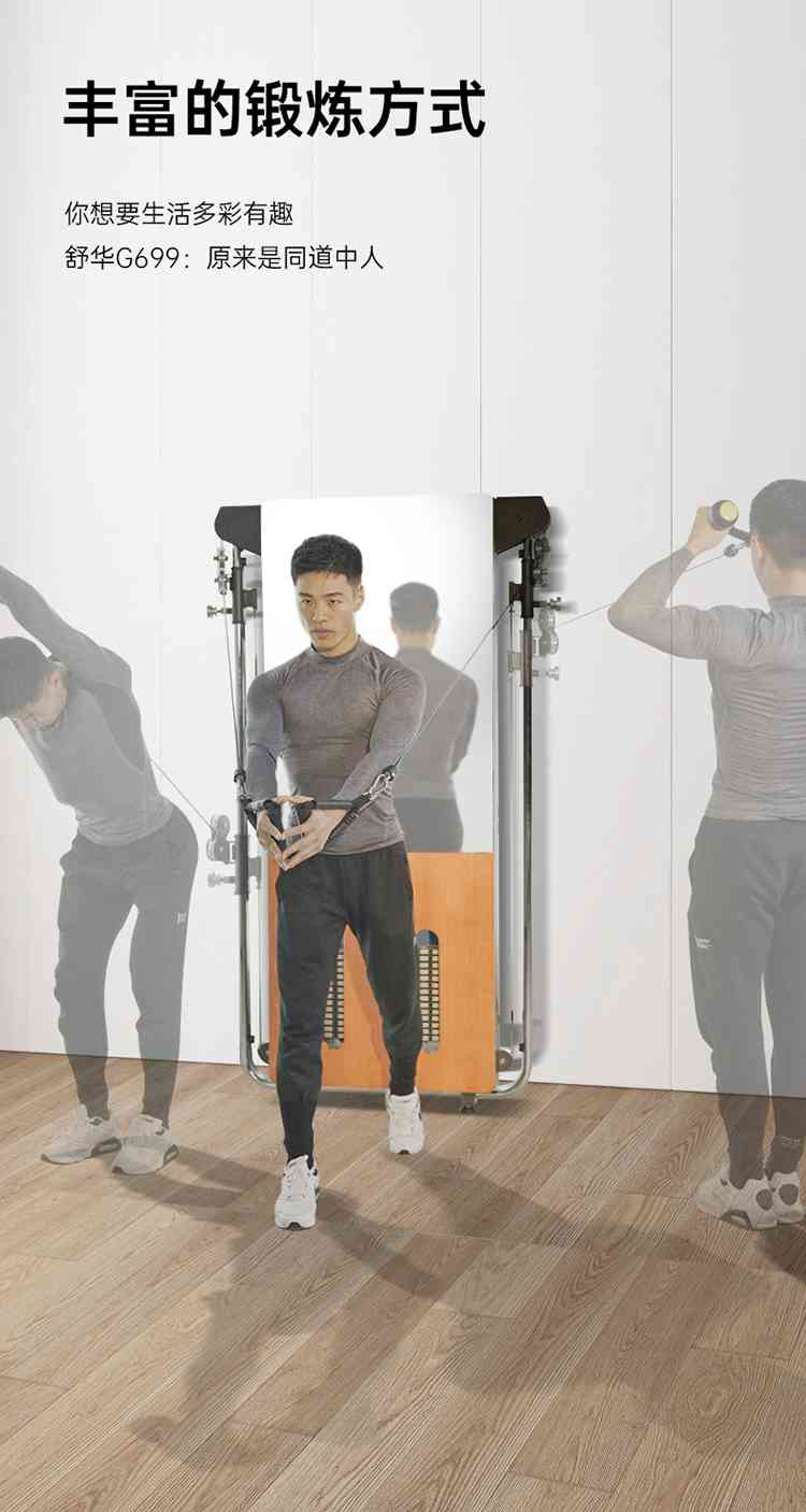 SH-G699 壁挂式拉绳训练器-广西KS体育直播体育健身器材有限公司
